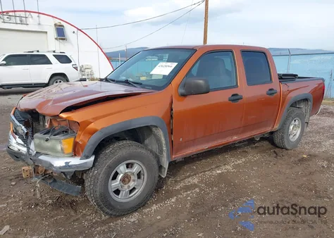 2007 Chevrolet Colorado Lt from USA, damaged, VIN 1GCDT13E378230665